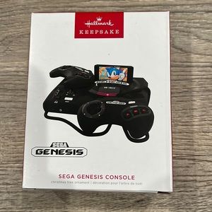 Hallmark 2022 Keepsake Super Nintendo Genesis Console Ornament  Light & Sound